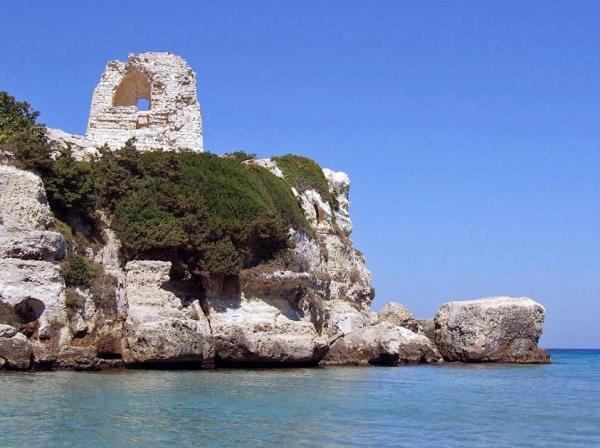 Bilocale A 50 Mt. Dalla Spiaggia 28 Torre dell'Orso Exteriör bild